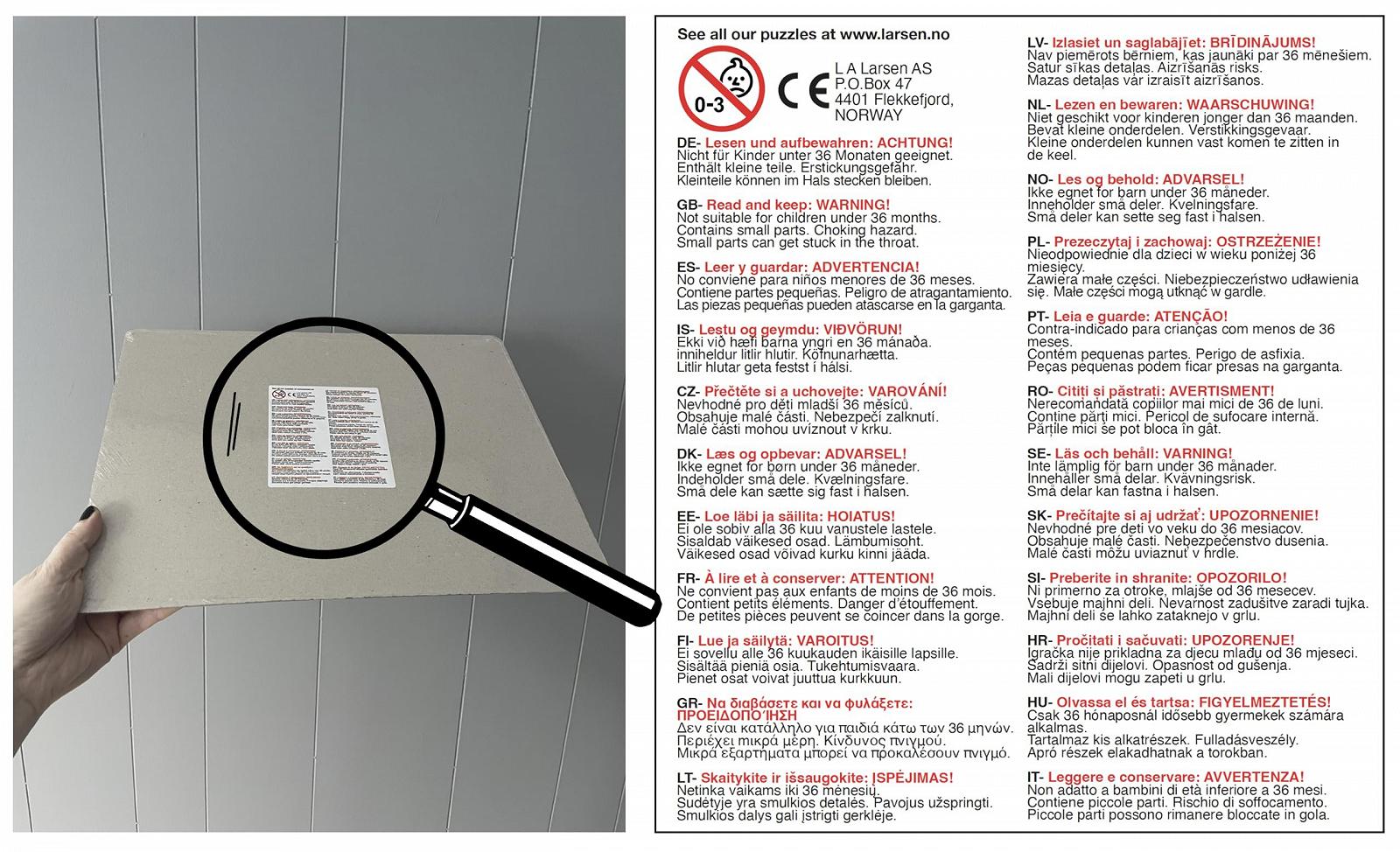 Пазл Larsen Dinosaur Time Period HL1, фото №2 Пазл Larsen Dinosaur Time Period HL1, фото №2