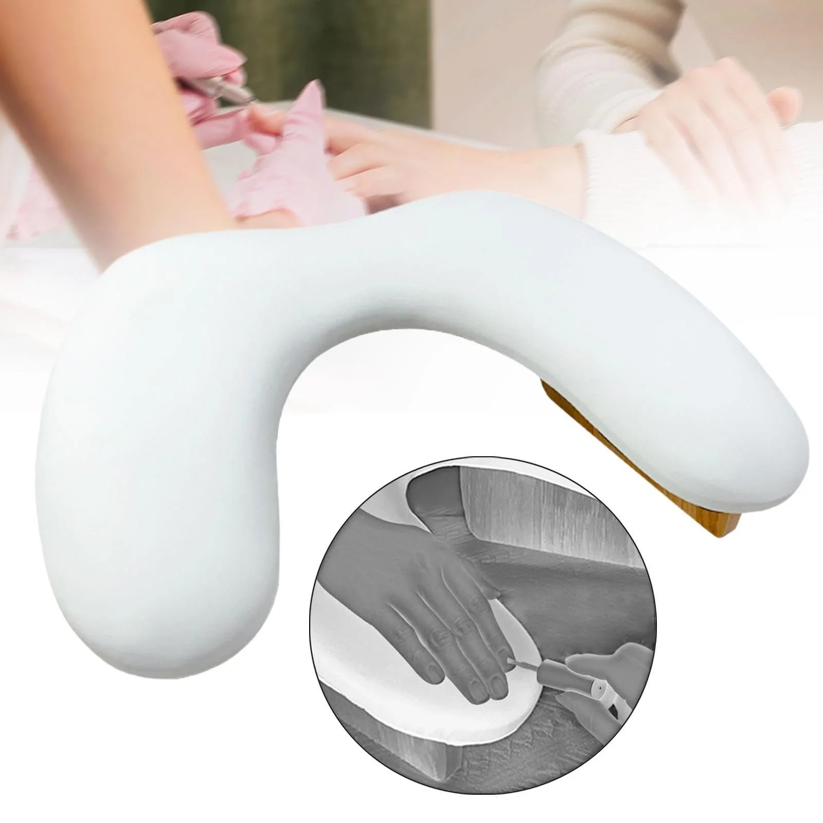 Підставка для рук для манікюру Generic, подушка для рук, фото №5