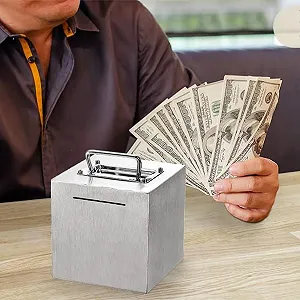 Скарбничка для дорослих 6 дюймів (15,24 см) з нержавіючої сталі багаторазова synthetic.ua - Фото 1