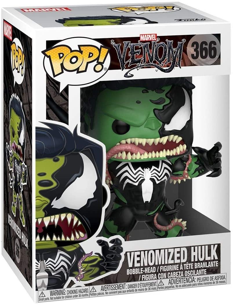 Фігурка Funko Pop Веном Халк Marvel Venomized Hulk Марвел 10 см 366, фото №2 Фігурка Funko Pop Веном Халк Marvel Venomized Hulk Марвел 10 см 366, фото №2