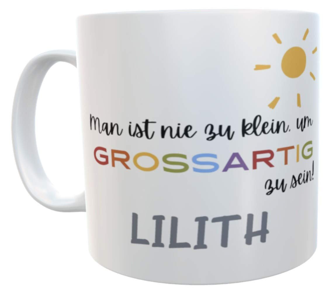 Детская чашка Пластик Персонализированная для девочек Cone Flower Girl, 180 мл, фото №2