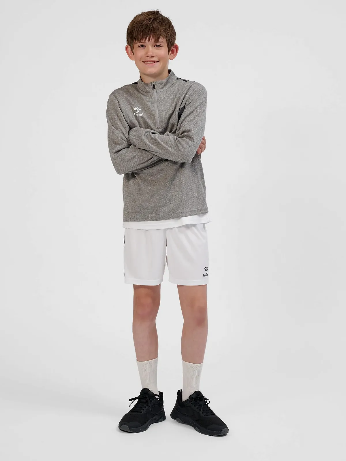 Свитшот Hummel Hmlauthentic Half Zip Sweat Kids, фото №5 Свитшот Hummel Hmlauthentic Half Zip Sweat Kids, фото №5