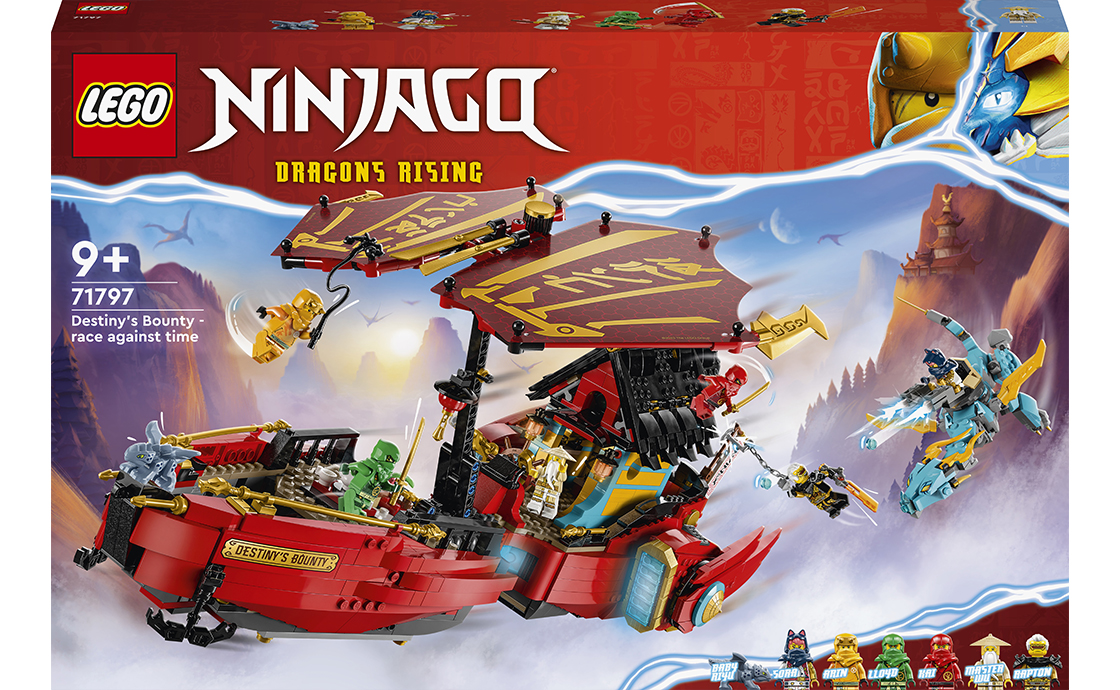 Детский конструктор LEGO NINJAGO Дар Судьбы: Гонки со временем (71797), фото №1