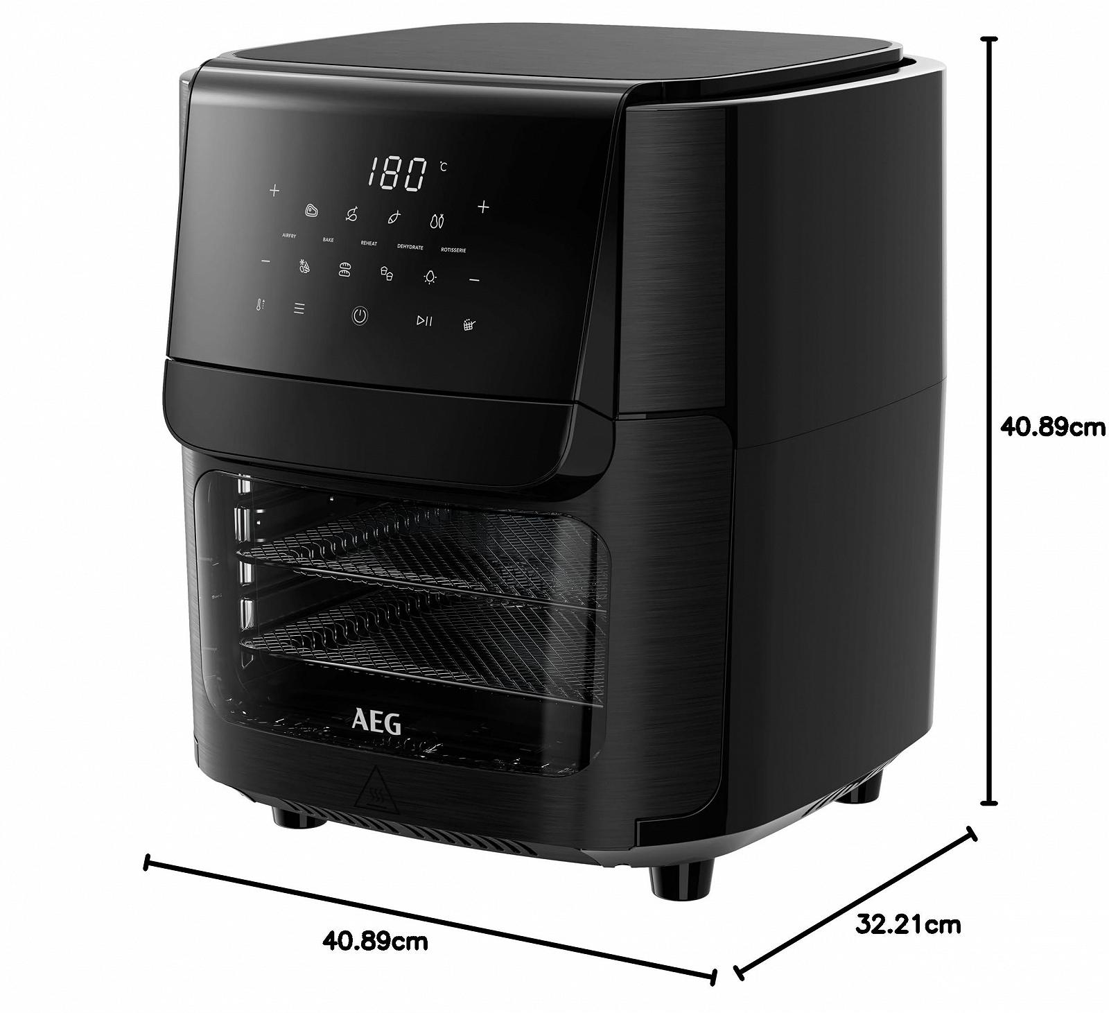 Мультипіч AEG 8000 XXL AAF12B 12 л 1800 Вт чорна з рожном та сушінням, фото №10 Мультипіч AEG 8000 XXL AAF12B 12 л 1800 Вт чорна з рожном та сушінням, фото №10