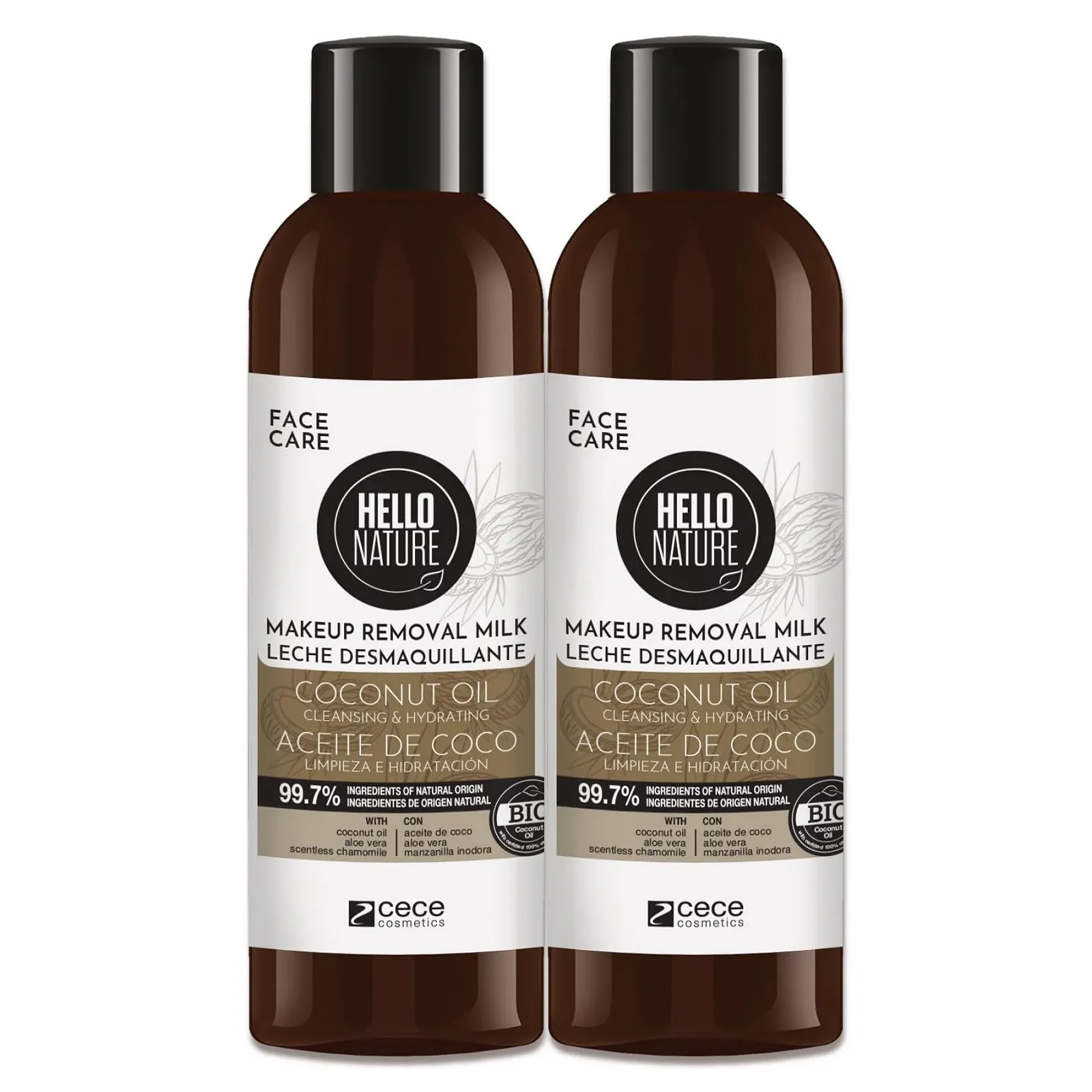 Молочко для вмивання P-Beauty Naturkosmetik 2 x Делікатний, фото №1