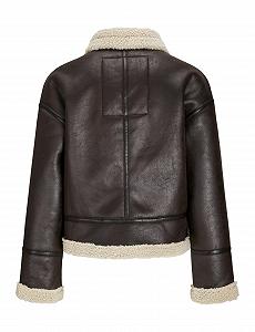Куртка JJXX Jxyolanda Pu Shearling JKT OTW Жіноча synthetic.ua - Фото 1