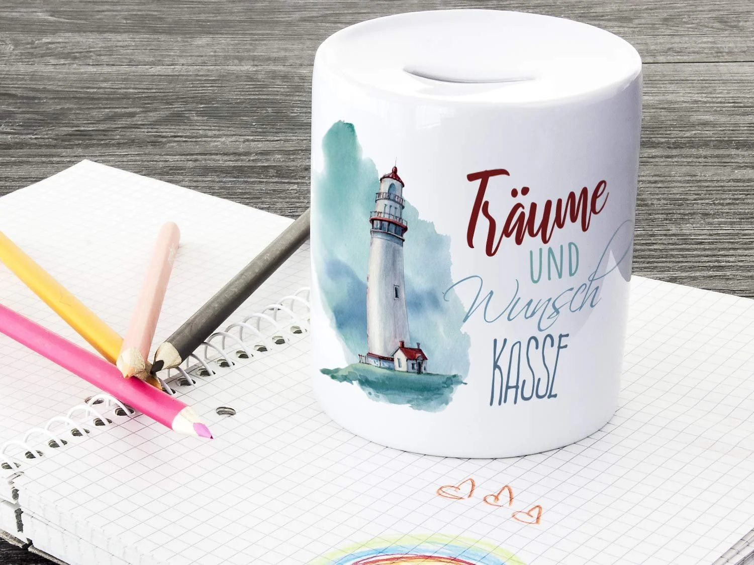 Скарбничка GRAZDesign Маяк керамічна, фото №3