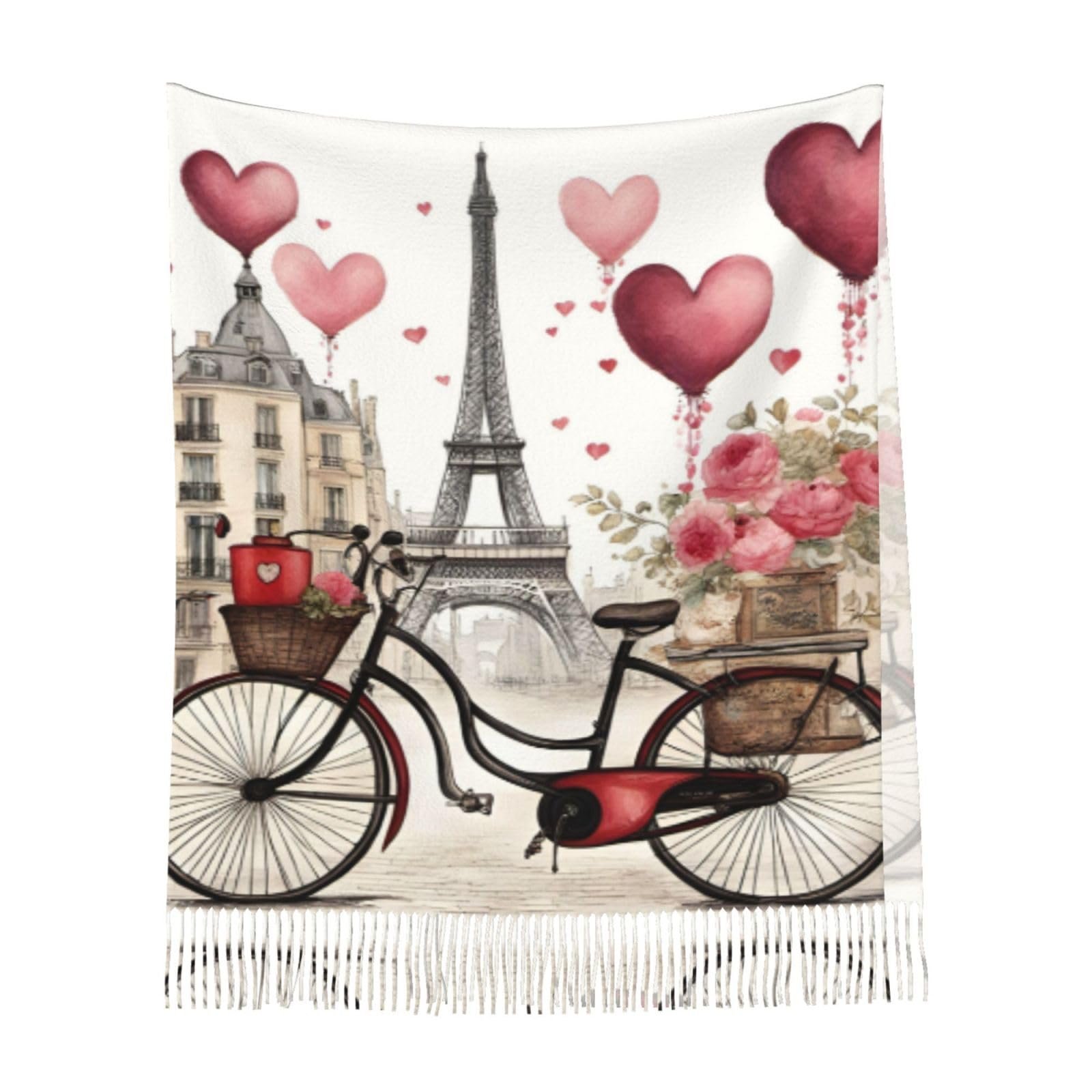 Пашміна LNNIUK Love Paris Жіночий Шарф, фото №9