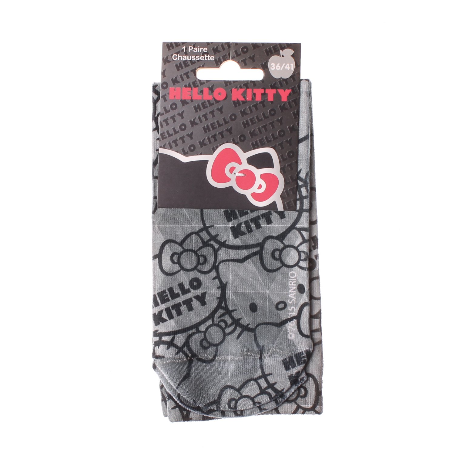 Шкарпетки HELLO KITTY CONTOUR TETE HK Сірий 36-41, фото №2