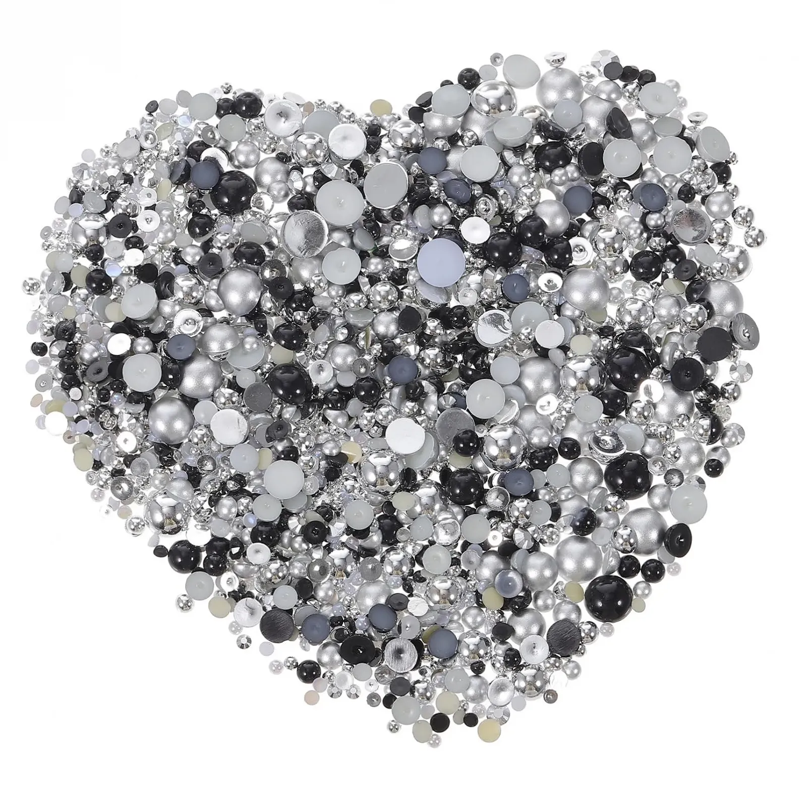 Украшения для ногтей: Полукруглые жемчужины и стразы COHEALI, 2 шт., фото №9 Украшения для ногтей: Полукруглые жемчужины и стразы COHEALI, 2 шт., фото №9