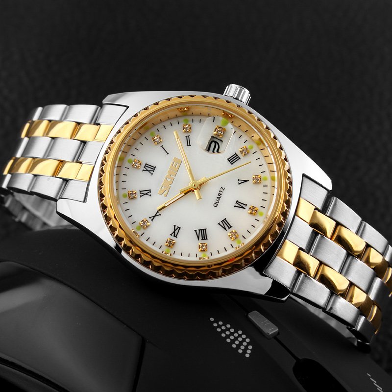 Годинник Skmei 9098WT-B White Men, фото №3
