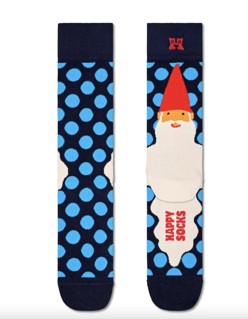 Носки Happy Socks Santa's Beard Sock Christmas 36-40, разноцветные, фото №2