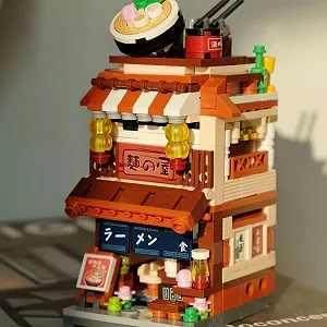 Конструктор Модульний будинок YILETKC, 412 деталей, Японська вулична архітектура ціна на synthetic.ua - Фото 1 Конструктор Модульний будинок YILETKC, 412 деталей, Японська вулична архітектура synthetic.ua - Фото 1