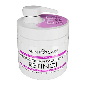 Зволожувальний крем з ретинолом 3-в-1 Skin Care Для обличчя, шиї та рук Для всіх типів шкіри 500 мл - Фото 1