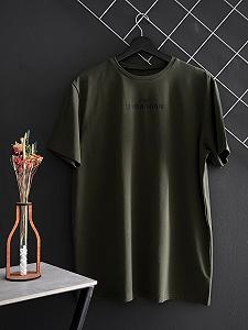 Комплект із трьох хакі футболок патріот герб I'm Ukrainian карта synthetic.ua - Фото 1