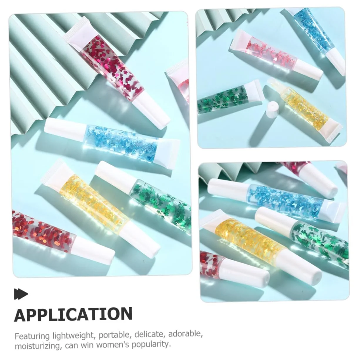 Блиск для губ Outanaya Набір 6 зволожуючий безбарвний, фото №3