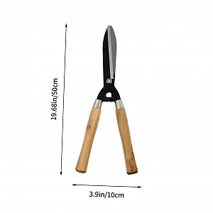 Садові ножиці Happyyami 1 шт дерев'яна ручка synthetic.ua - Фото 1