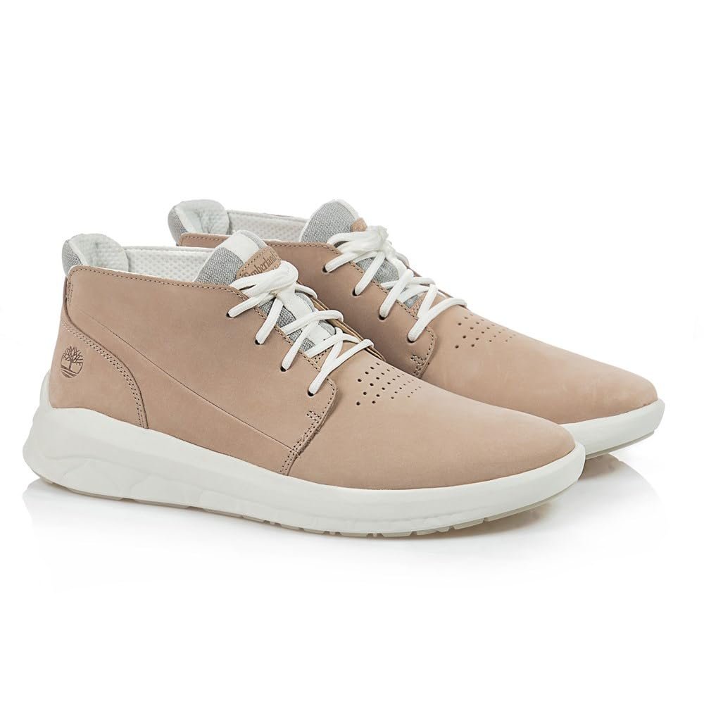 Ботинки Timberland Bradstreet Ultra Pt Chk TB0A29PAK511 мужские на шнуровке светло-коричневый нубук, фото №2