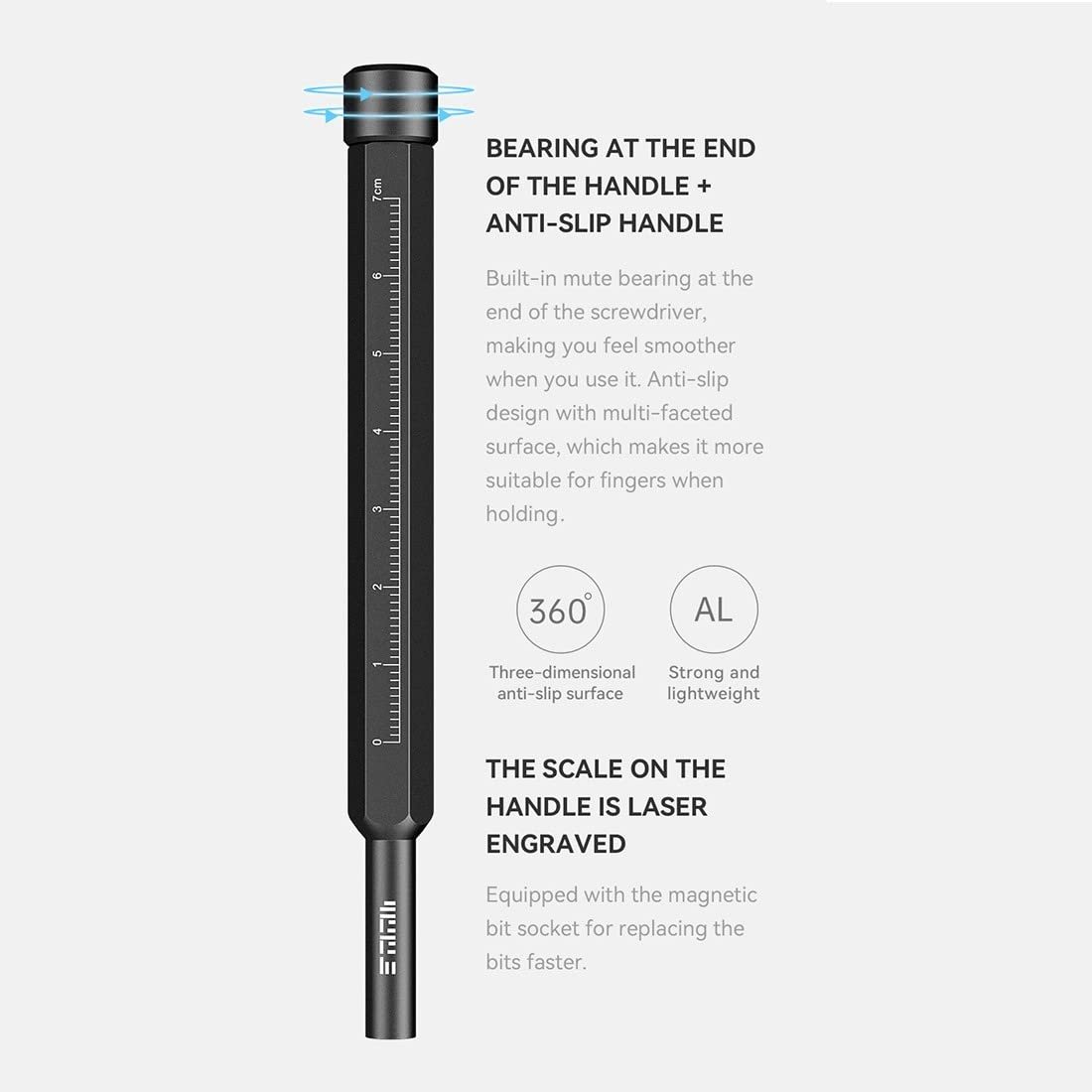 Набір викруток JAKEMY JM-8180A Precision з магнітними шліцьовими, хрестовими та Torx для ремонту мобільних телефонів, смарт-годинників та ПК, фото №6