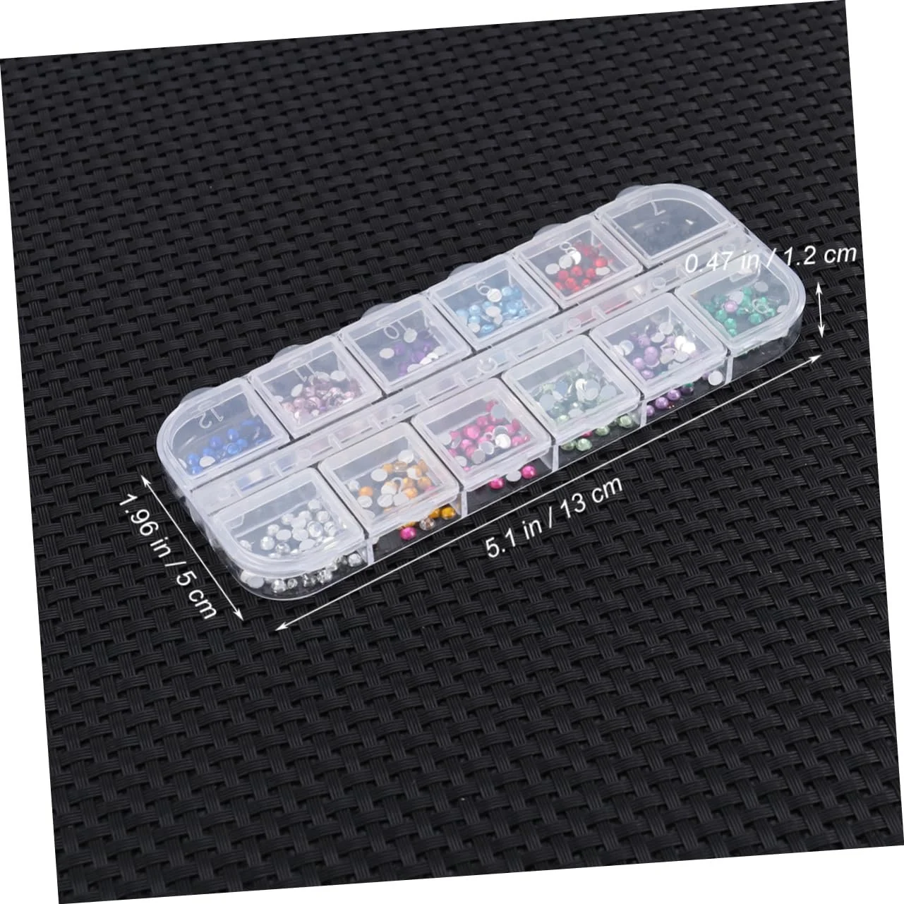 Блискітки для нігтів Beavorty Каміння набір., фото №2