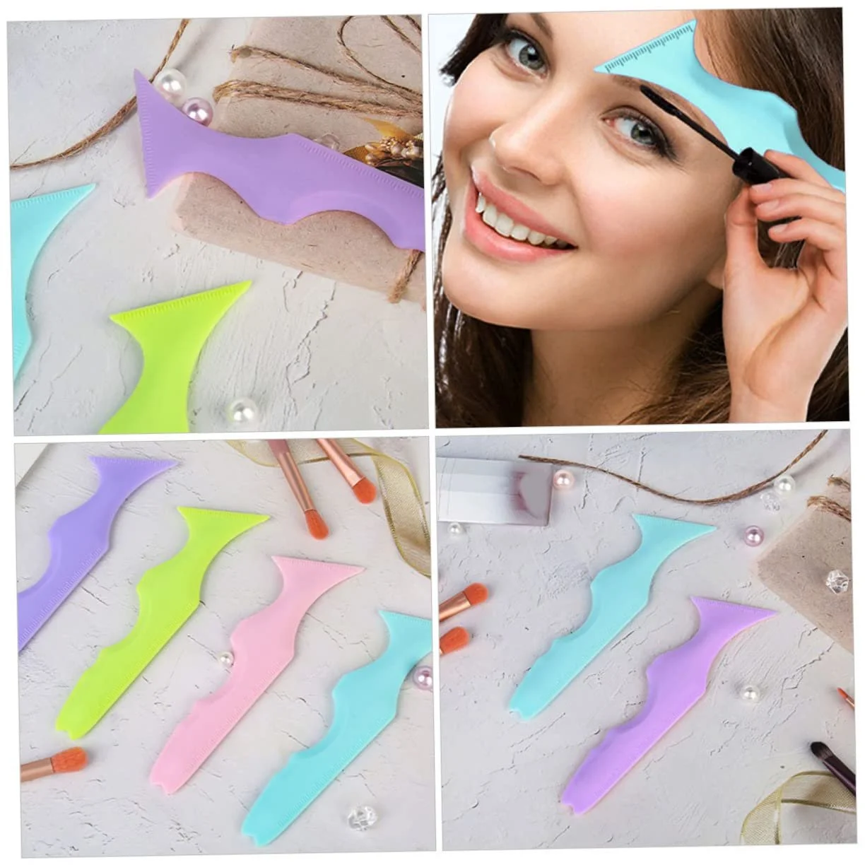 DOITOOL, трафареты для макияжа, силиконовая защита для подводки глаз, фото №3 DOITOOL, трафареты для макияжа, силиконовая защита для подводки глаз, фото №3