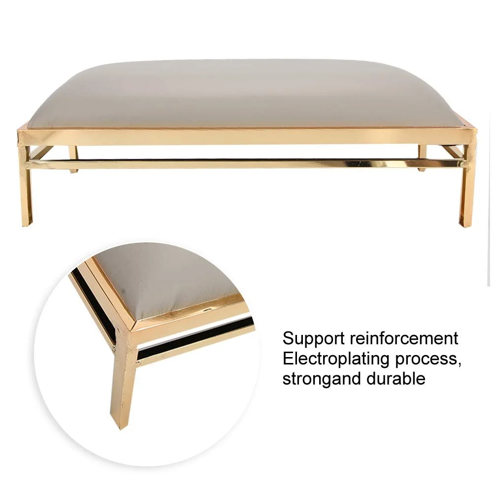 Подставка для рук для маникюра из искусственной кожи Серый, фото №2