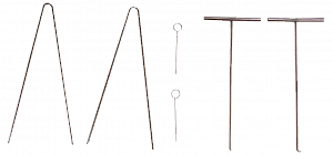 Набір гачків та шил SW-STAHL 10655L Mercedes-Benz 6 предметів - Фото 1