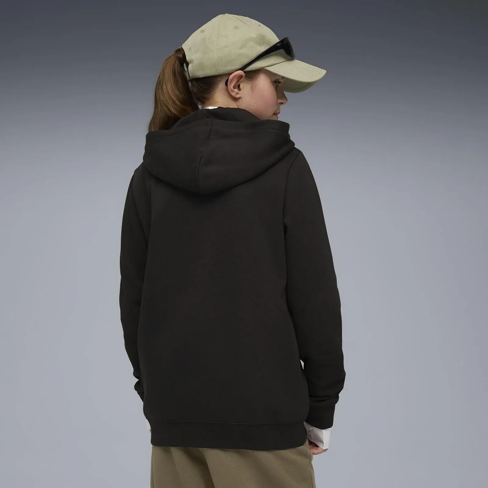 Толстовка на молнии PUMA ESS Script Full-Zip Hoodie FL G для мальчиков, фото №5 Толстовка на молнии PUMA ESS Script Full-Zip Hoodie FL G для мальчиков, фото №5