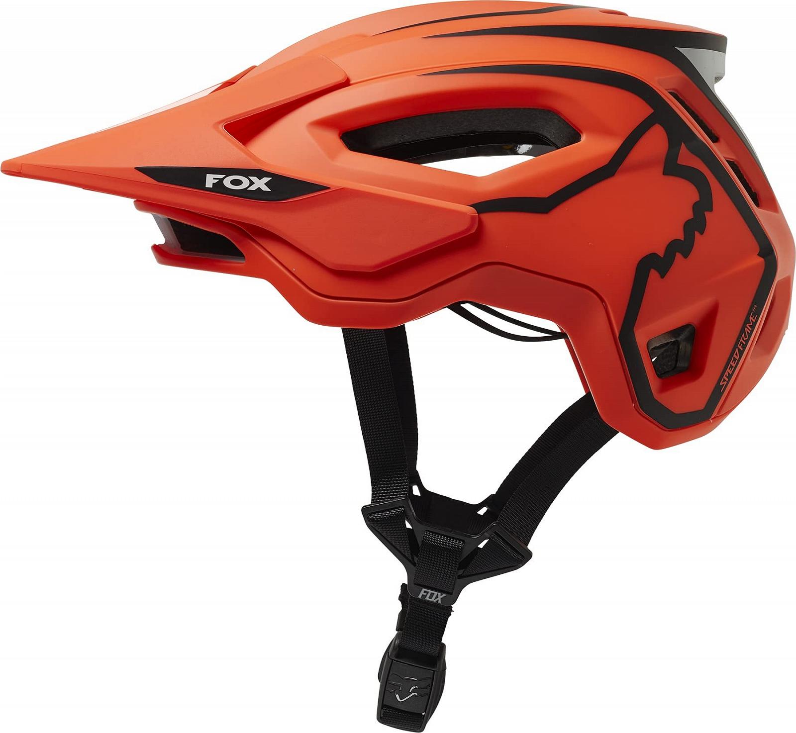 Шлем Fox Racing Speedframe Pro Divide оранжевый, фото №8