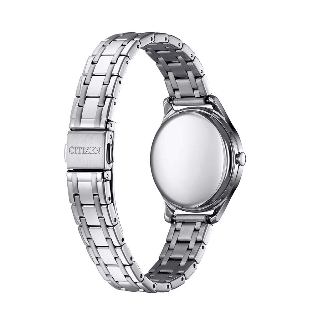 Часы женские аналоговые Citizen Eco-Drive с ремешком из нержавеющей стали, фото №2