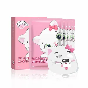 Тканинна маска Altherona Зволожуюча для обличчя Жіноча з дизайном тварин 5 шт - Фото 1