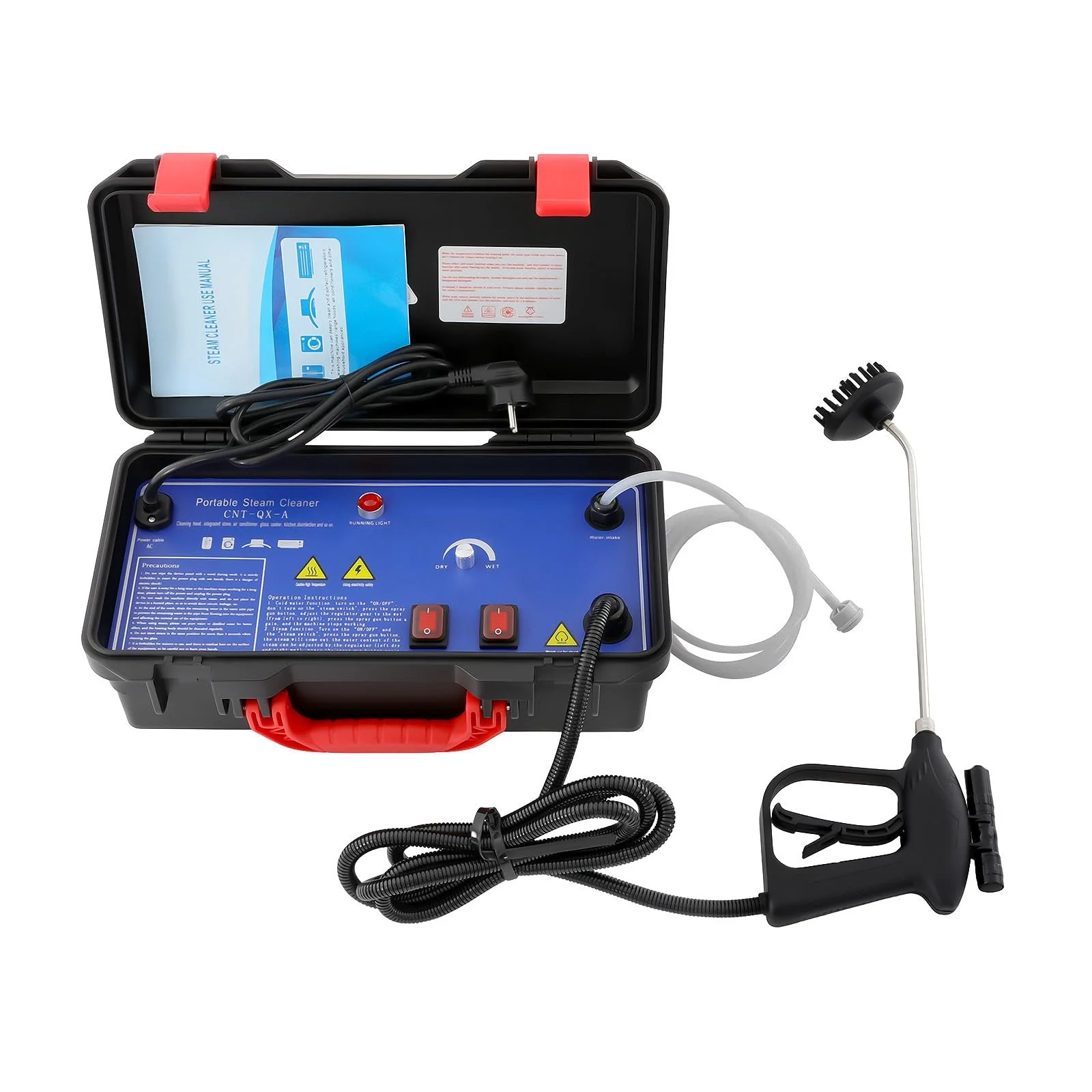 Пароочисник портативний 3000 Вт 130 °C 3-5 бар, фото №1