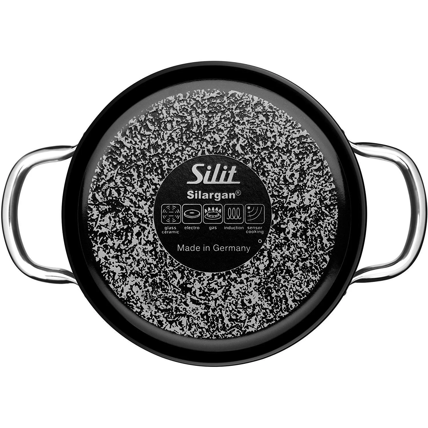 Кастрюля Silit Passion Ø 20 см 2.4 л с ободком для слива полыми ручками стеклянной крышкой Silargan Красный, фото №4 Кастрюля Silit Passion Ø 20 см 2.4 л с ободком для слива полыми ручками стеклянной крышкой Silargan Красный, фото №4