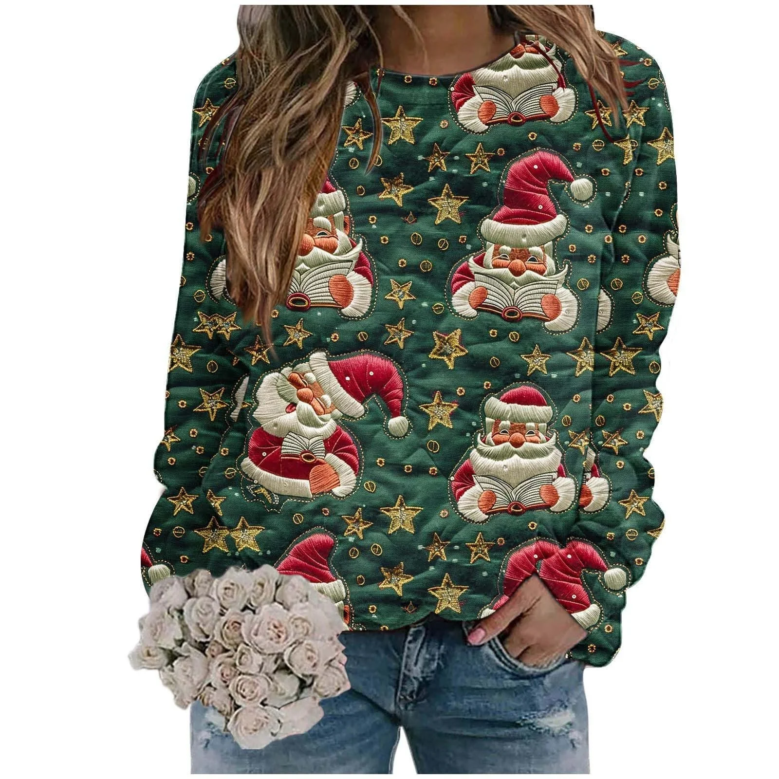 Повсякденний Різдвяний Світшот Xmas, фото №4 Повсякденний Різдвяний Світшот Xmas, фото №4