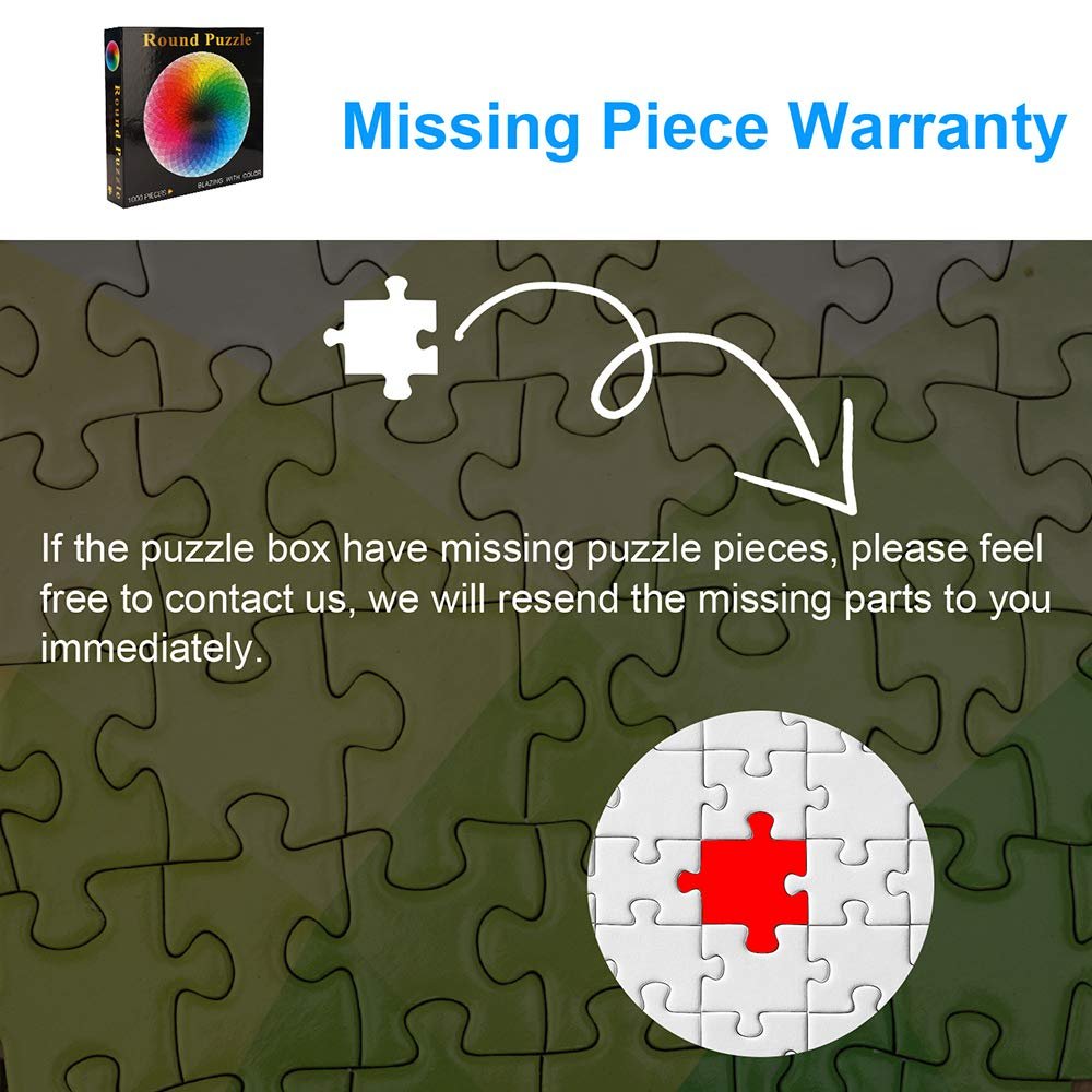 Пазл Colourful Rainbow Palette 1000 деталей круглий, фото №7