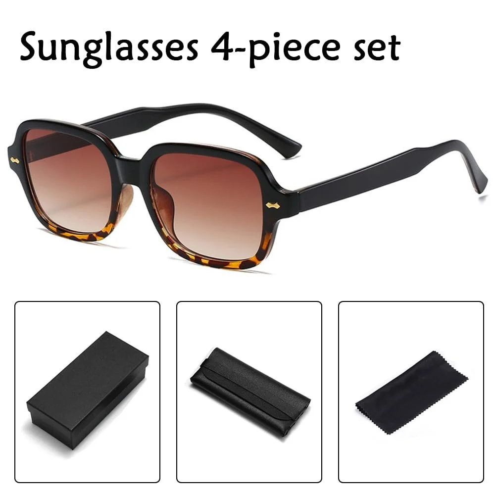 Жіночі Поляризовані Сонцезахисні окуляри Ретро Прямокутна оправа Shadow, фото №2 Жіночі Поляризовані Сонцезахисні окуляри Ретро Прямокутна оправа Shadow, фото №2