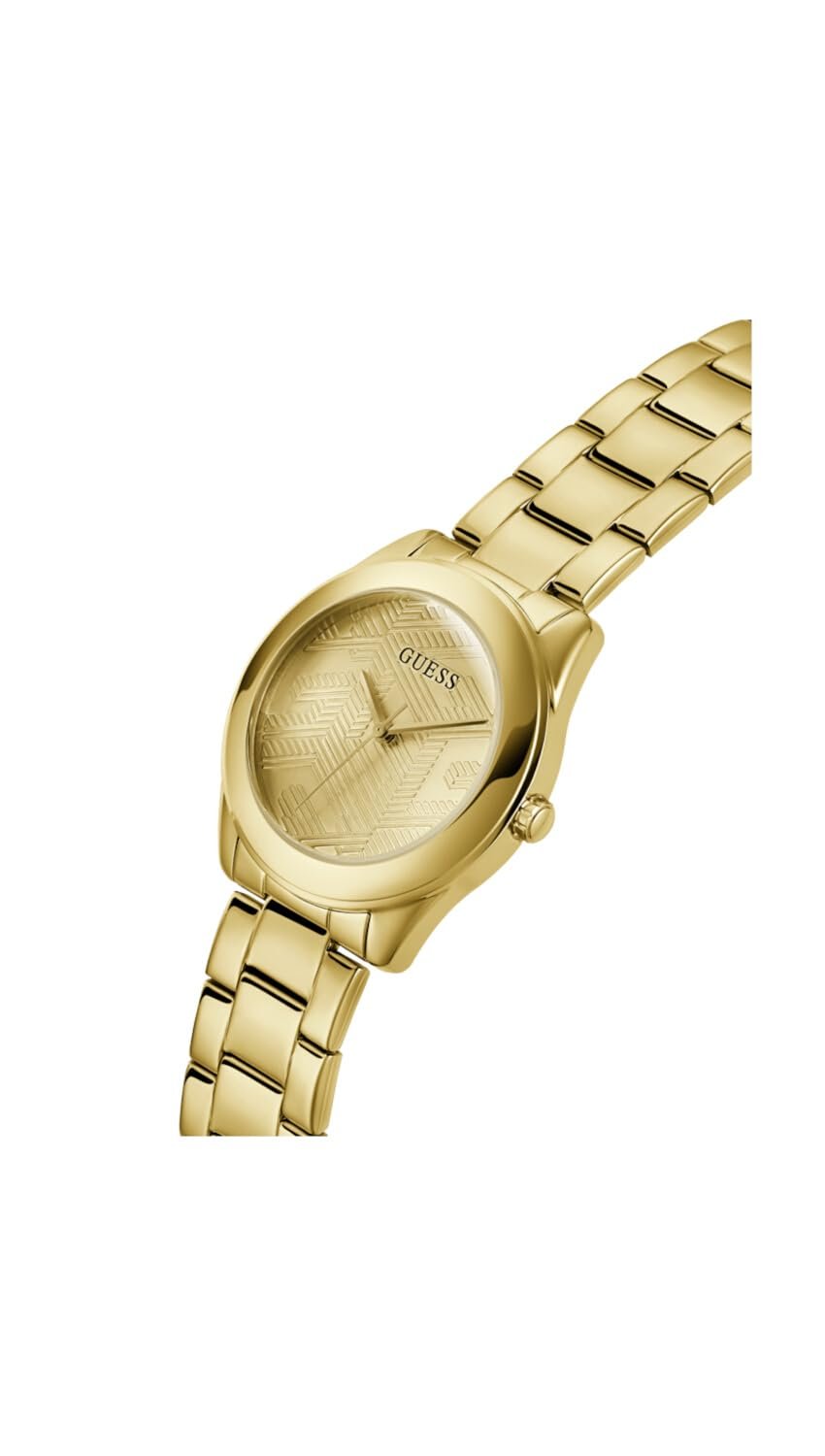 Женские Кварцевые Часы Guess Modern Желтый, фото №4