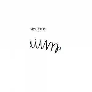 Пружина підвіски SKF VKDL 33313 передня вісь - Фото 1