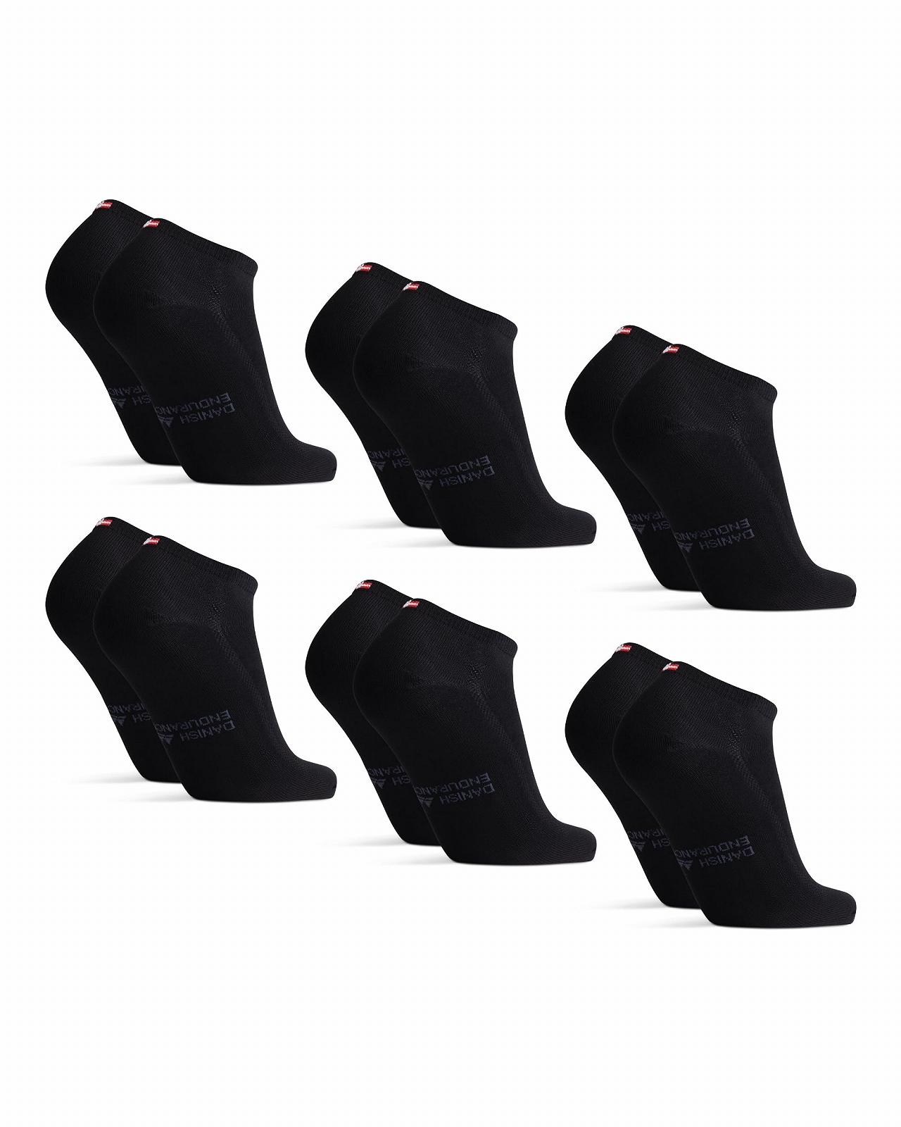 Носки укороченные DANISH ENDURANCE 6 пар для мужчин и женщин, фото №1