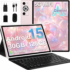 Планшет 10.1" DEERTIME E9 8+22/128Gb Android 15 8000 mAh Черный - Фото 1