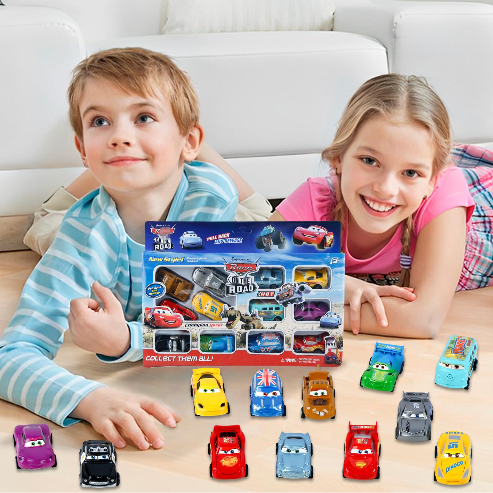 Іграшковий автомобіль Lightning McQueen Набір 12 металевих автомобілів, фото №3 Іграшковий автомобіль Lightning McQueen Набір 12 металевих автомобілів, фото №3