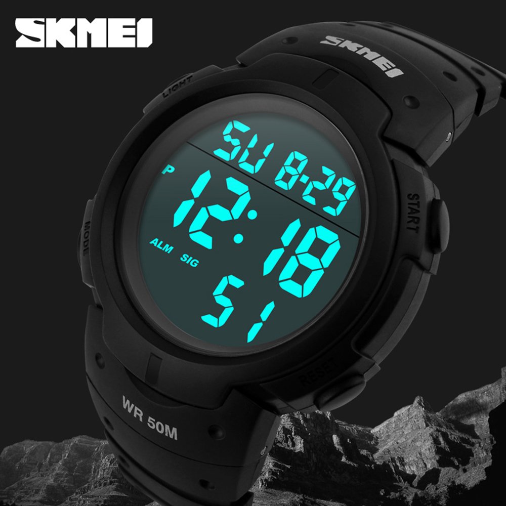 Годинник Skmei 1068 Чорний, фото №2