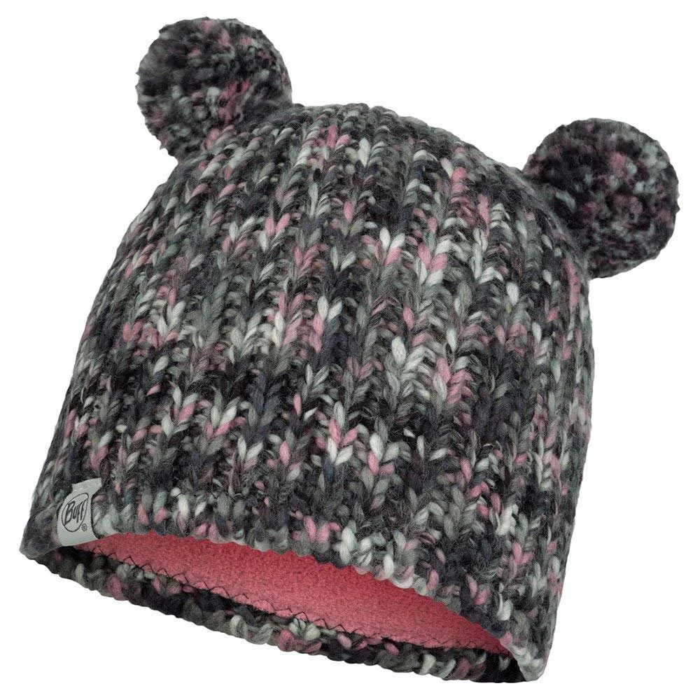 Шапка Buff Knitted & Full Fleece Lera Junior Castlerock Сірий, фото №1 Шапка Buff Knitted & Full Fleece Lera Junior Castlerock Сірий, фото №1