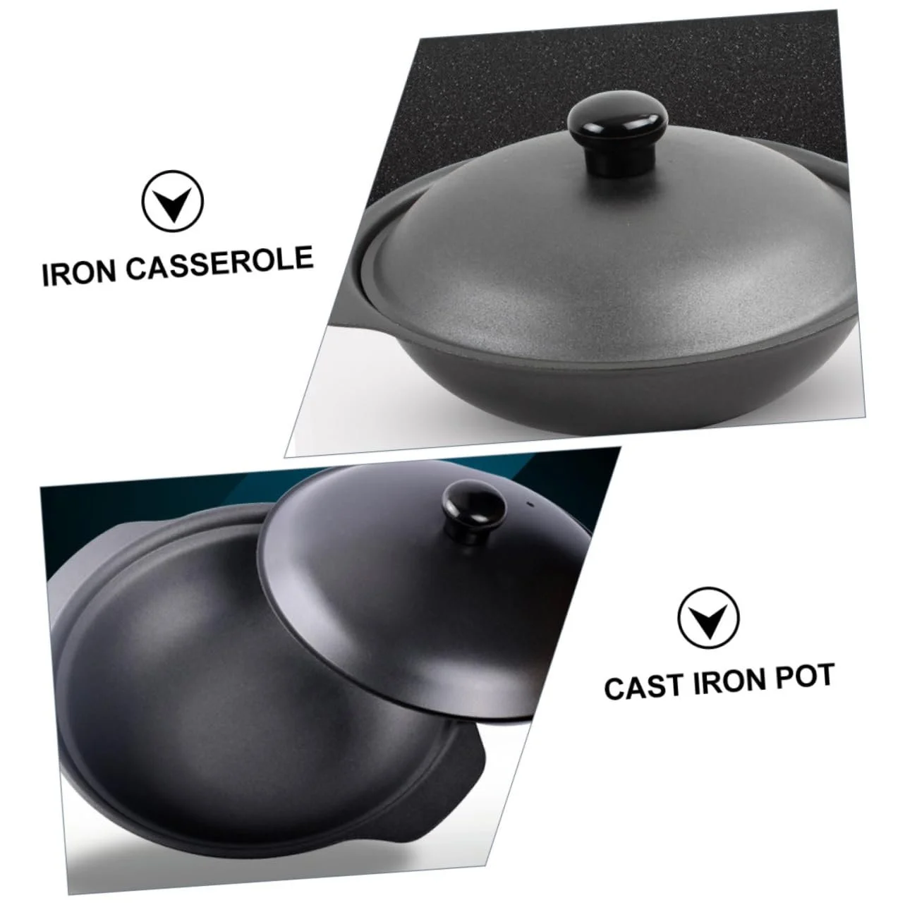 Каструля-жаровня чавунна з кришкою Екологічна без покриття Енергоощадна, фото №6 Каструля-жаровня чавунна з кришкою Екологічна без покриття Енергоощадна, фото №6