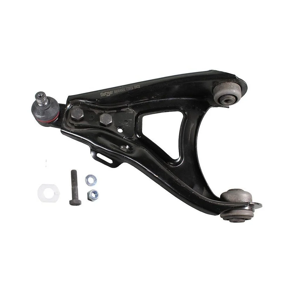 Рычаг подвески METZGER 58064501 для RENAULT, передний мост слева, нижний, фото №1