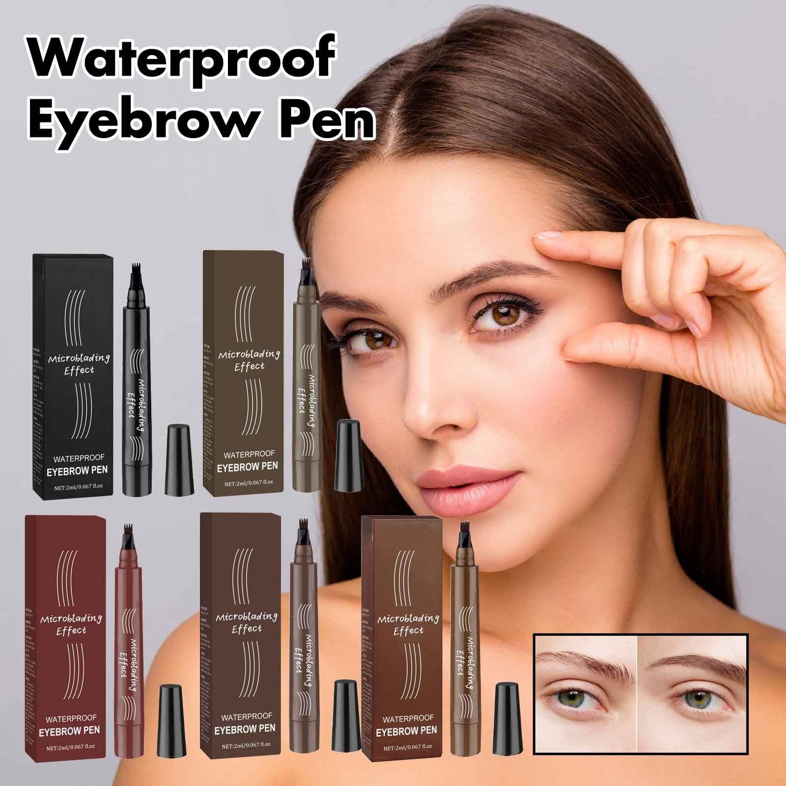 Олівець для брів Wasserdichter 3D Augenbrauenstift Microblading 4 Gabelspitzen, фото №4 Олівець для брів Wasserdichter 3D Augenbrauenstift Microblading 4 Gabelspitzen, фото №4