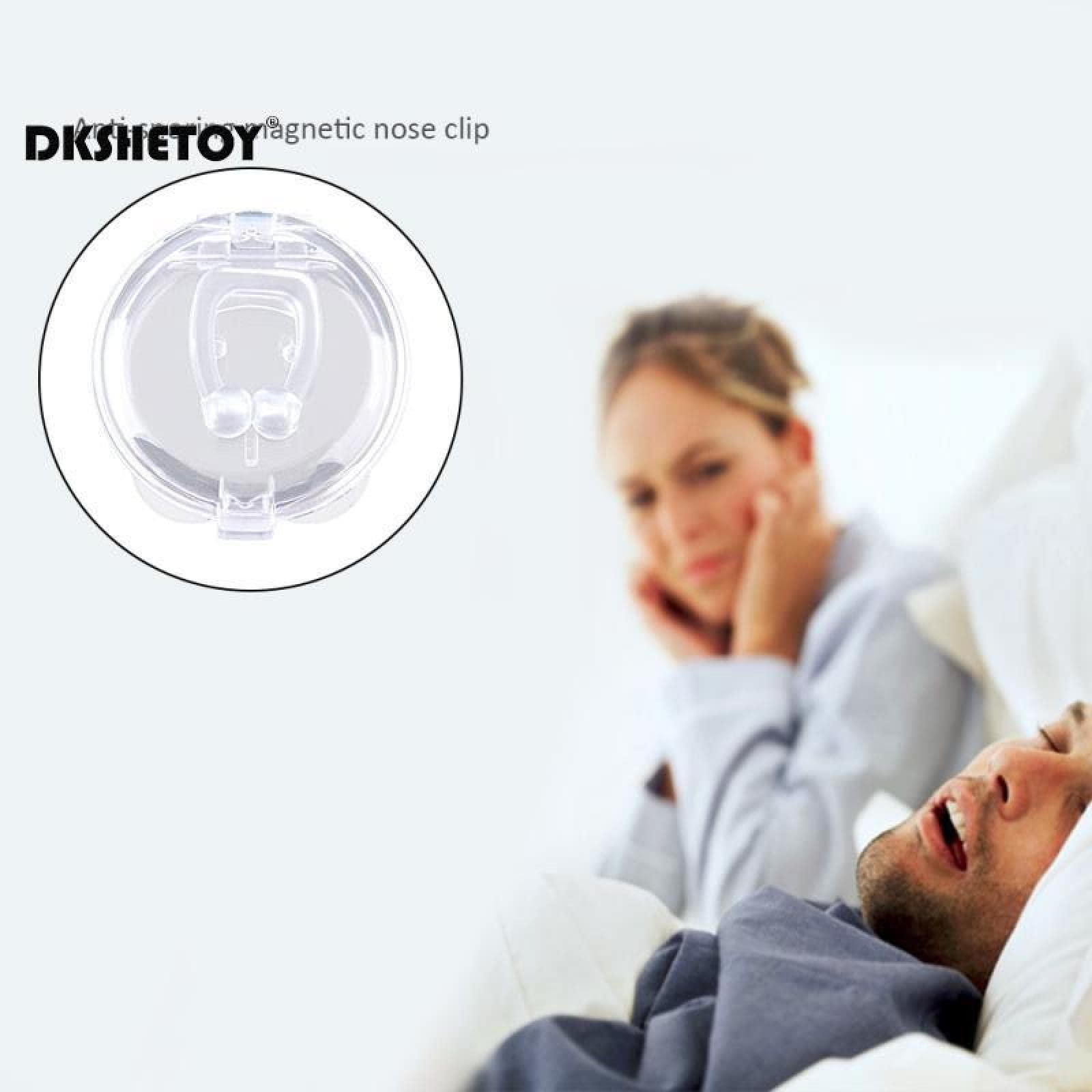 Кліпса для носа Магнітна проти хропіння Легке дихання Покращує Тиха Допомога для сну Пристрій Захист, фото №5