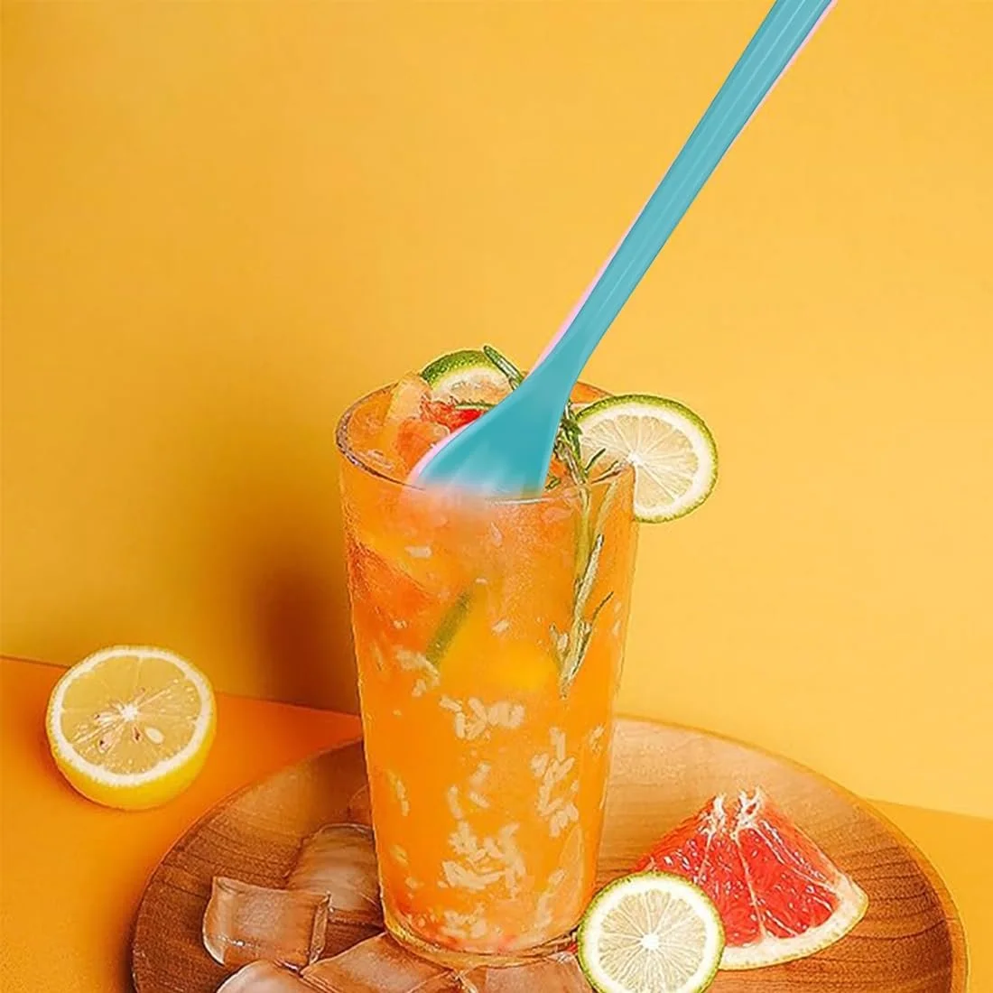 Набір з 6 ложок для яєць, Пластик, фото №5