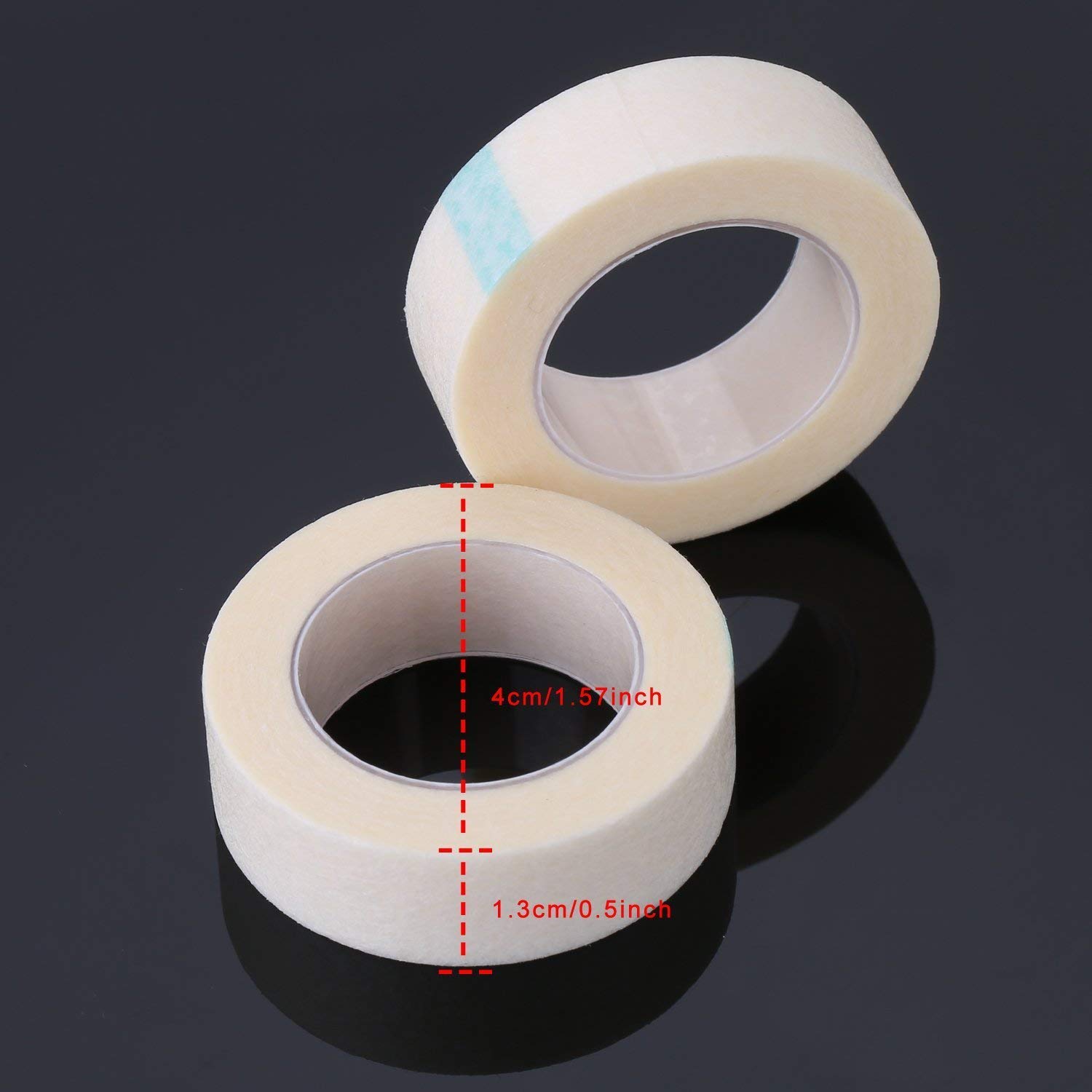 Рулони ATOMUS Eyelash Extension 0.08 mm Біла Micropore Paper Medical Tape 1.25 см, фото №4