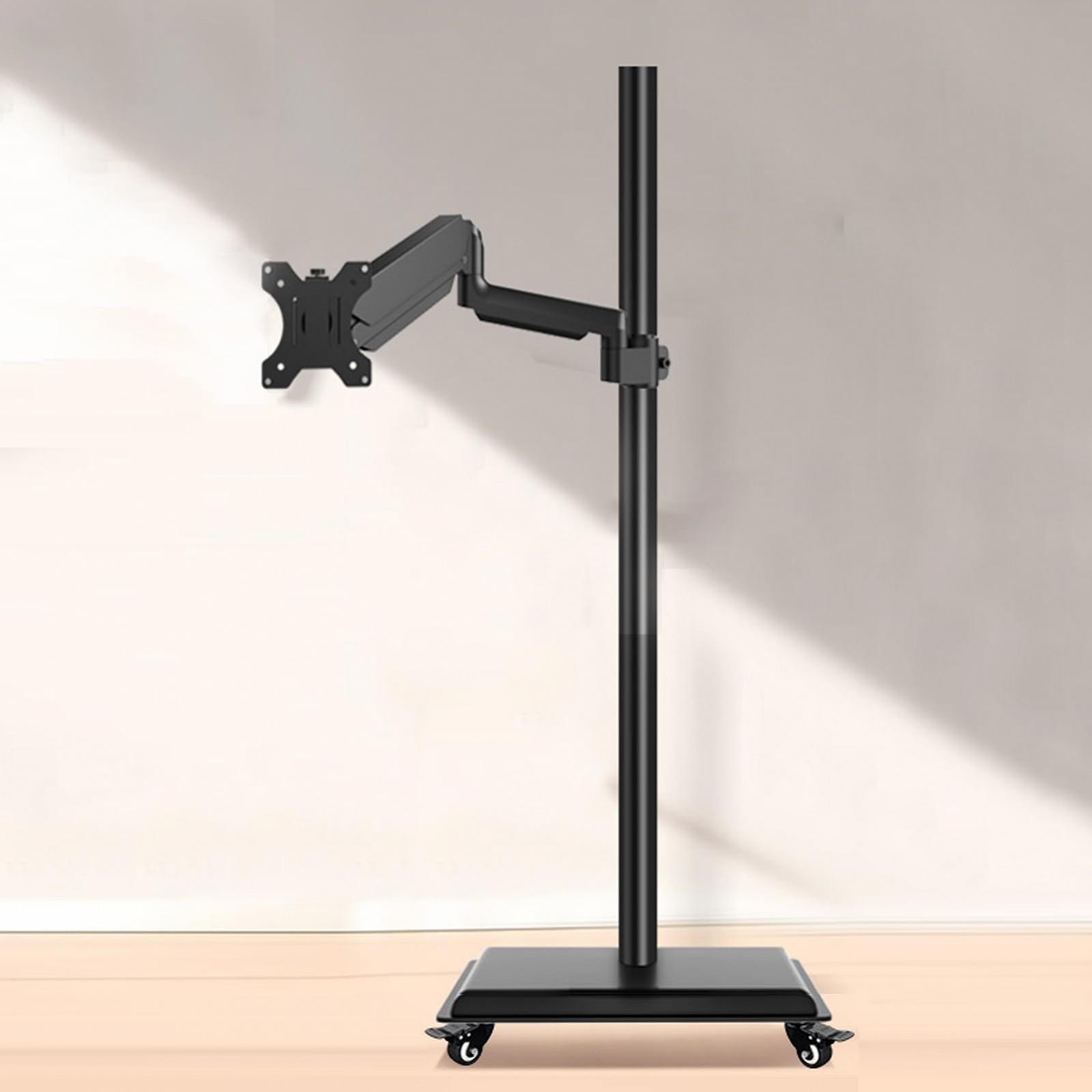 Напольная стойка для ноутбука, Компьютерная напольная подставка с подъемным механизмом, Портативная вращающаяся стальная стойка для офиса, дома, улицы, Поддерживает 2-9 кг, фото №7 Напольная стойка для ноутбука, Компьютерная напольная подставка с подъемным механизмом, Портативная вращающаяся стальная стойка для офиса, дома, улицы, Поддерживает 2-9 кг, фото №7